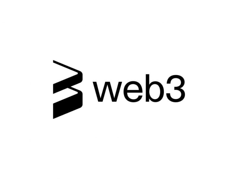 Illustration of Web3: A decentralized network connecting users and applications